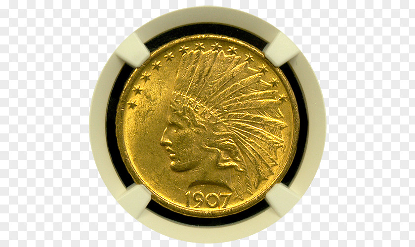 Coin Gold Indian Head Pieces Bullion PNG