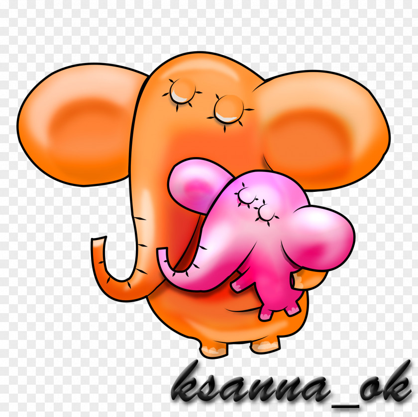 Elephant Drawing Clip Art PNG