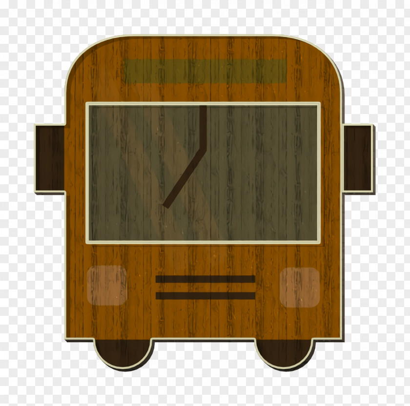 Furniture Rectangle School Elements Icon Transport Bus PNG