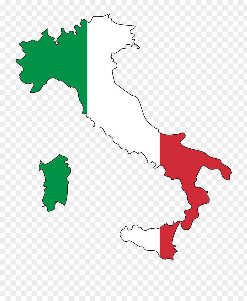 Italy Flag Of Italian And Swiss Expedition Blank Map PNG