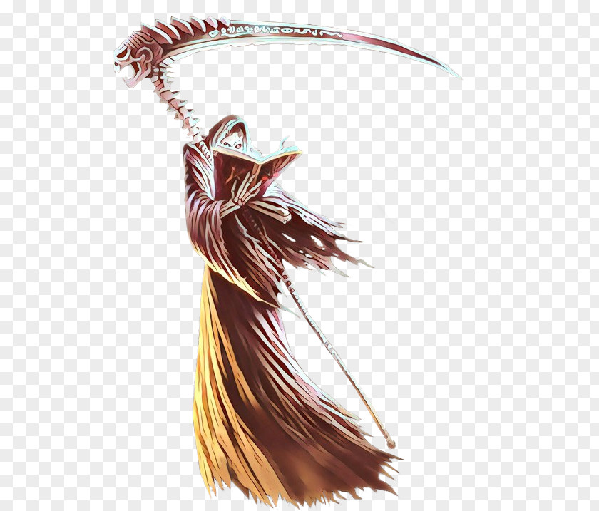 Long Hair Feather PNG