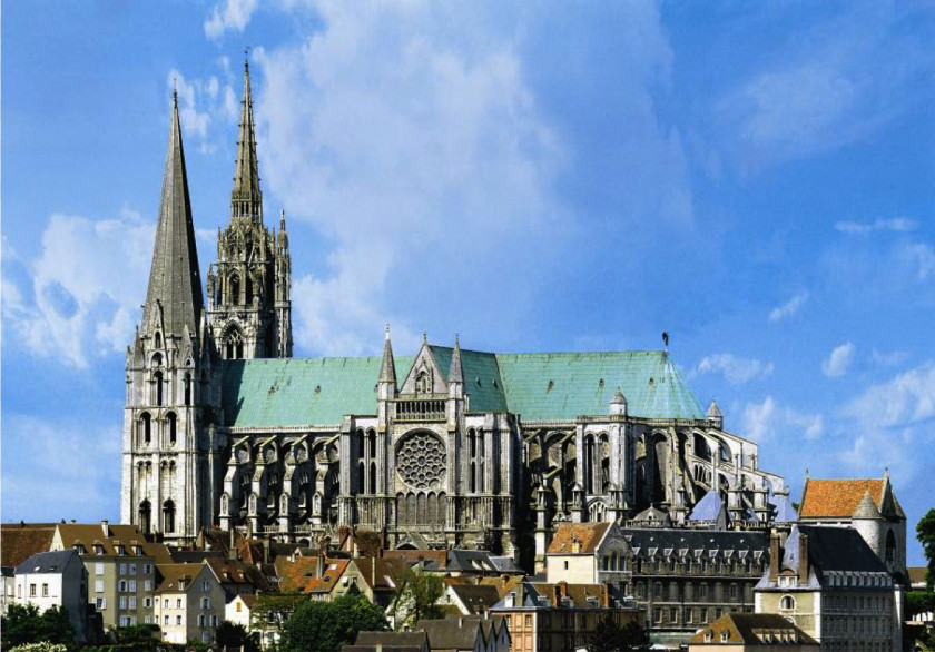 Cathedral Chartres Notre-Dame De Paris Gothic Architecture PNG