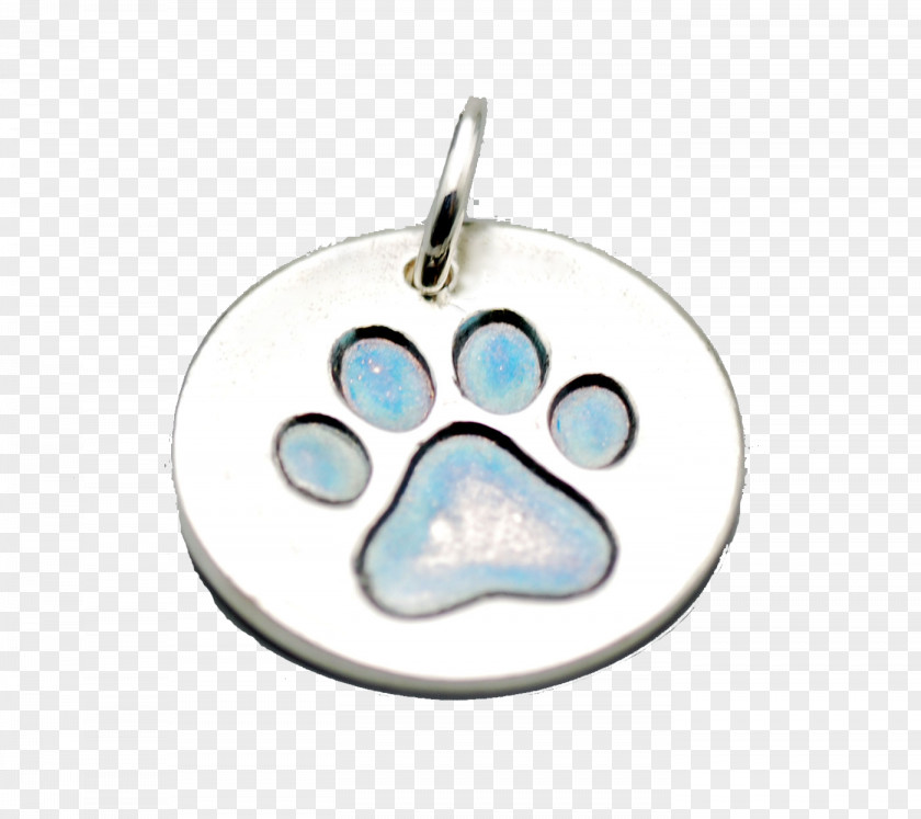 Dog Necklace Paw Charm Bracelet Puppy Locket PNG