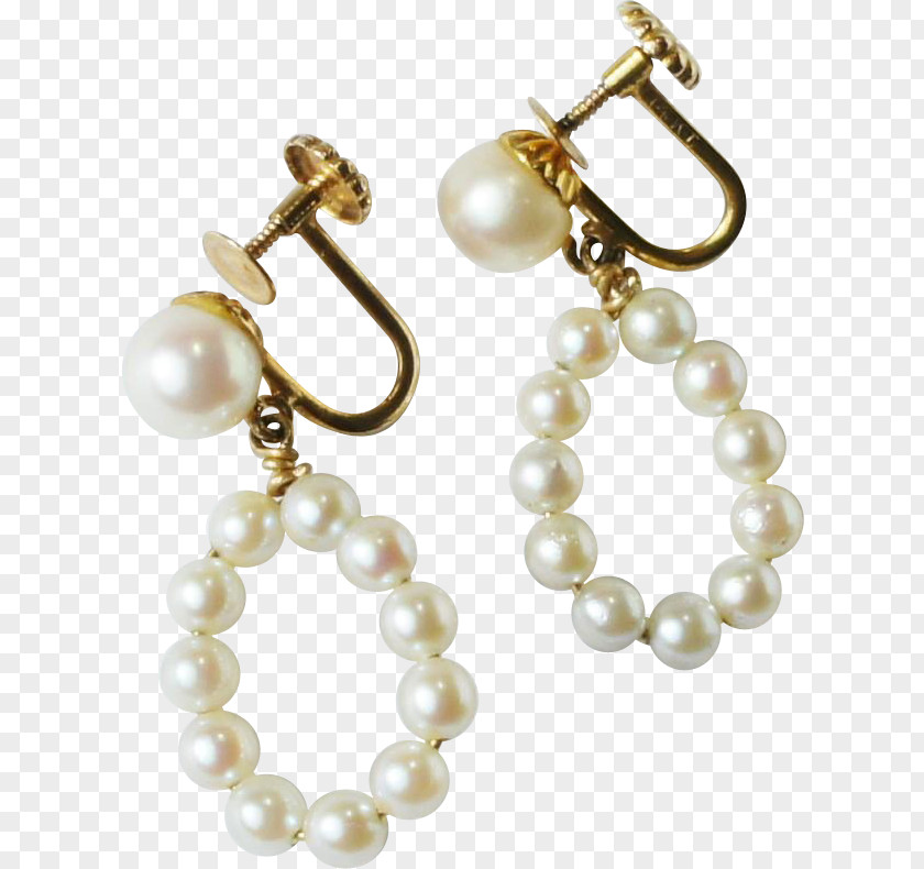 Jewellery Pearl Earring Body Material PNG