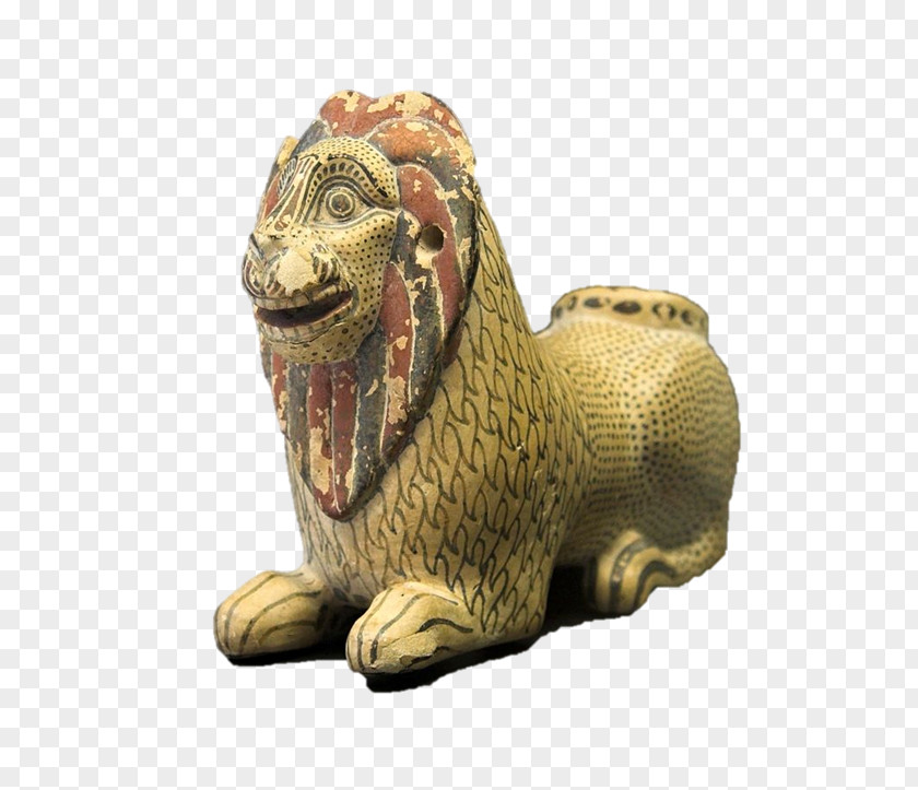 Lion Statue Figurine Terrestrial Animal Snout PNG