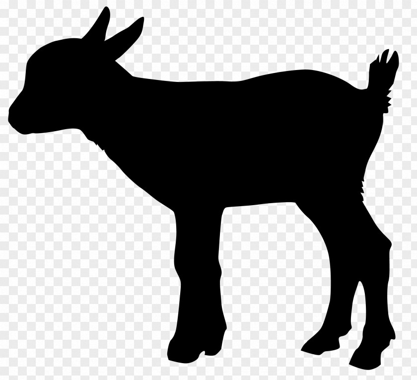 Animal Silhouettes Sheep Goat Cattle Silhouette PNG