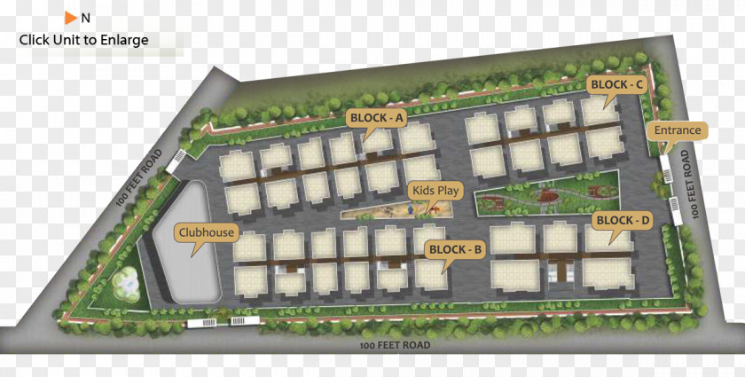 Apartment Manikonda Vista Residency House Floor Plan PNG