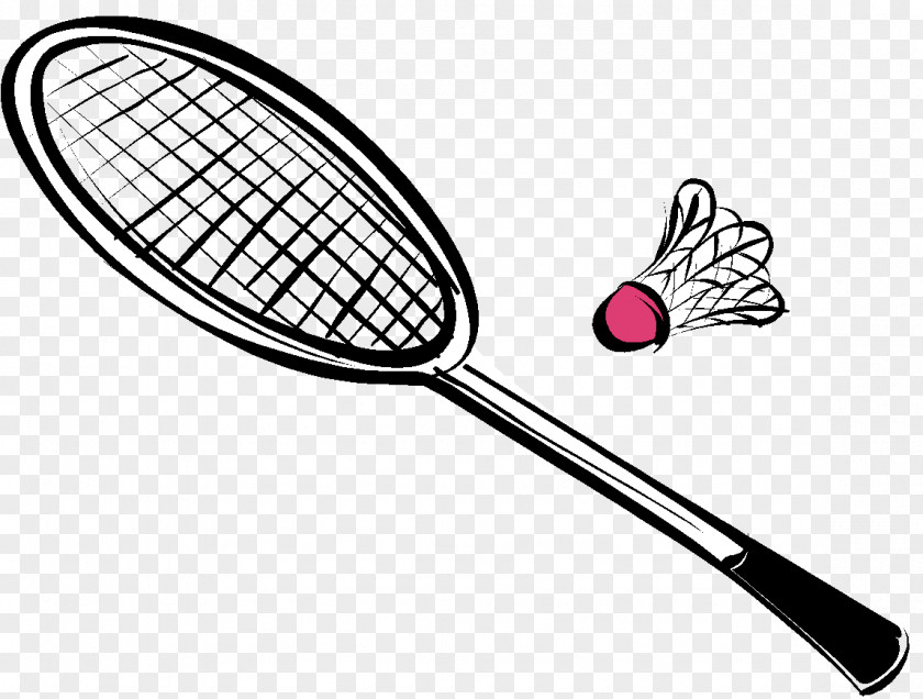 Badminton Drawing Clip Art Racket PNG