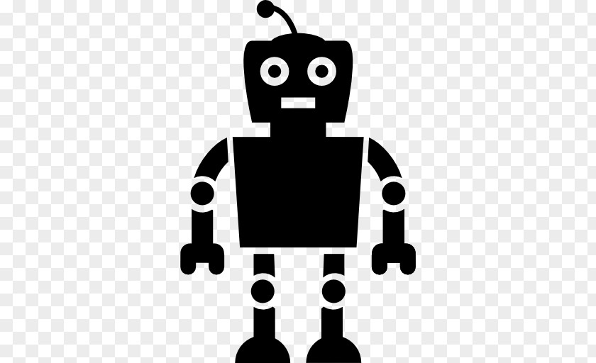 Black Tech Robotic Arm Chatbot PNG