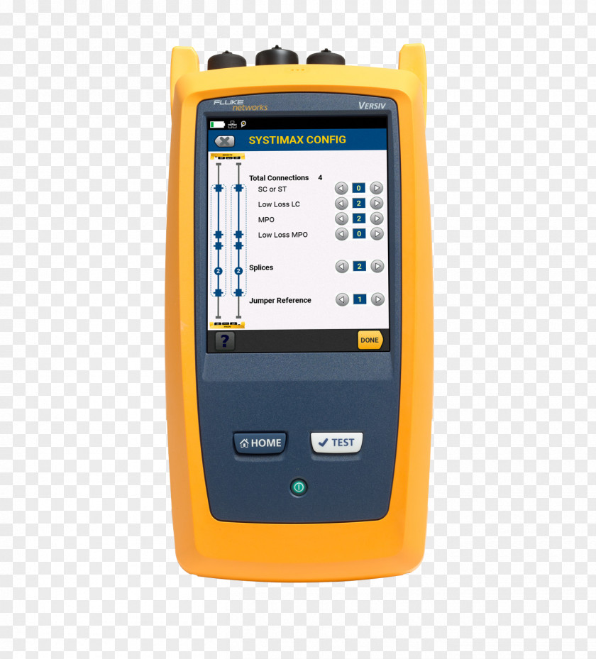 Cabling Optical Fiber Cable Computer Network Fluke Corporation Time-domain Reflectometer PNG