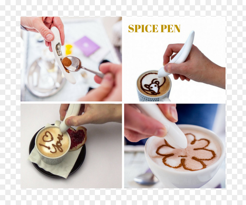 Coffee Cappuccino Latte Art Spice PNG