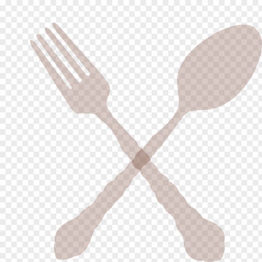 Fork Wooden Spoon & Plus Toast PNG