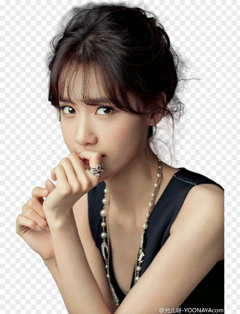 Girls Generation Im Yoon-ah Girls' Bangs Artificial Hair Integrations PNG