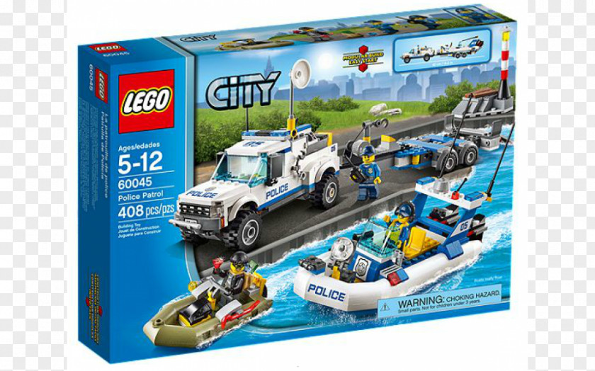 Lego Police Amazon.com LEGO 60045 City Patrol Toy PNG