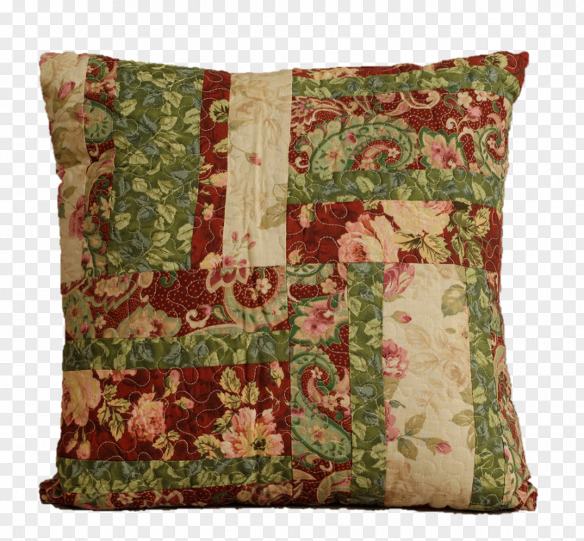 Pillow Throw Pillows Cushion Patchwork PNG