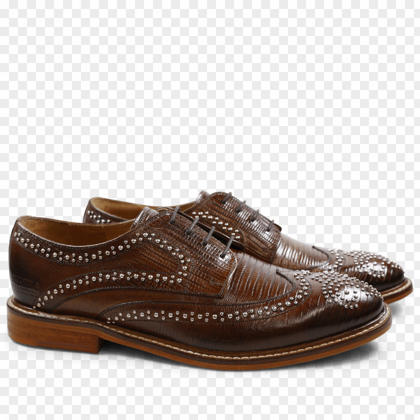 Rivets Mule Derby Shoe Slip-on Leather PNG