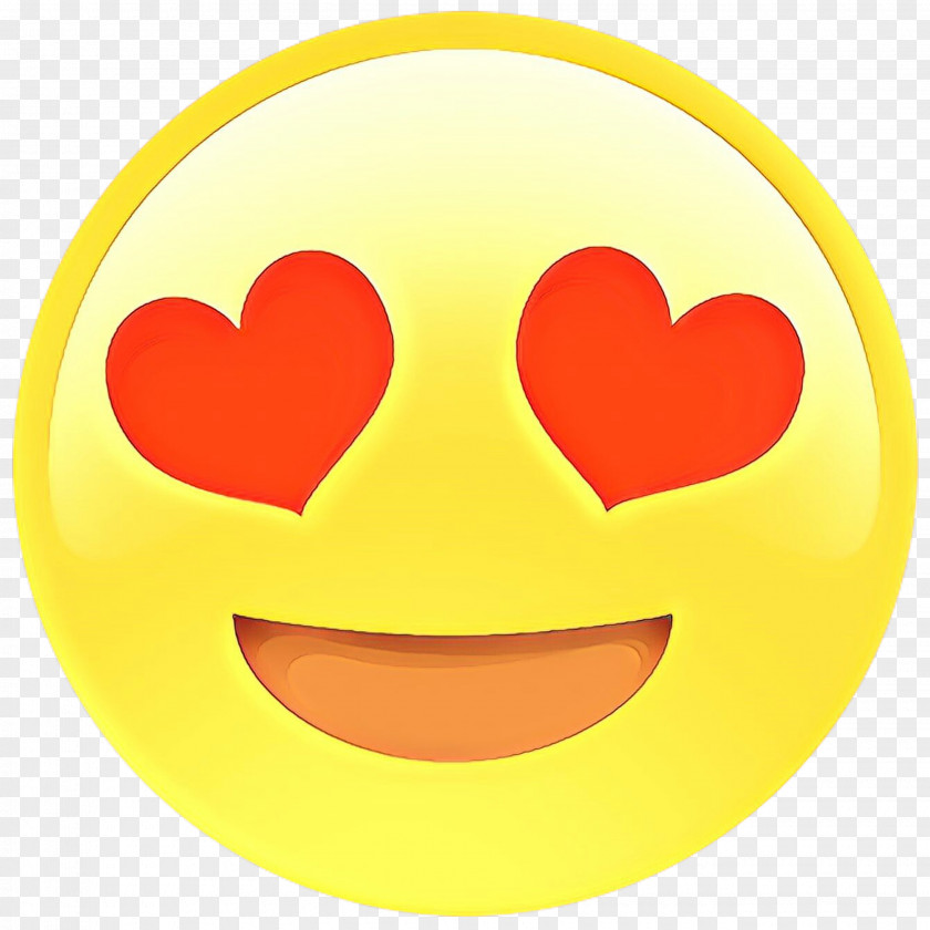 Smile Heart Sticker Emoji Love PNG