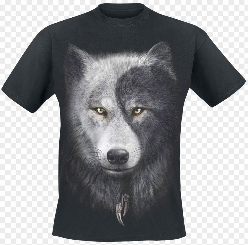 T-shirt Gray Wolf Clothing Sleeveless Shirt PNG