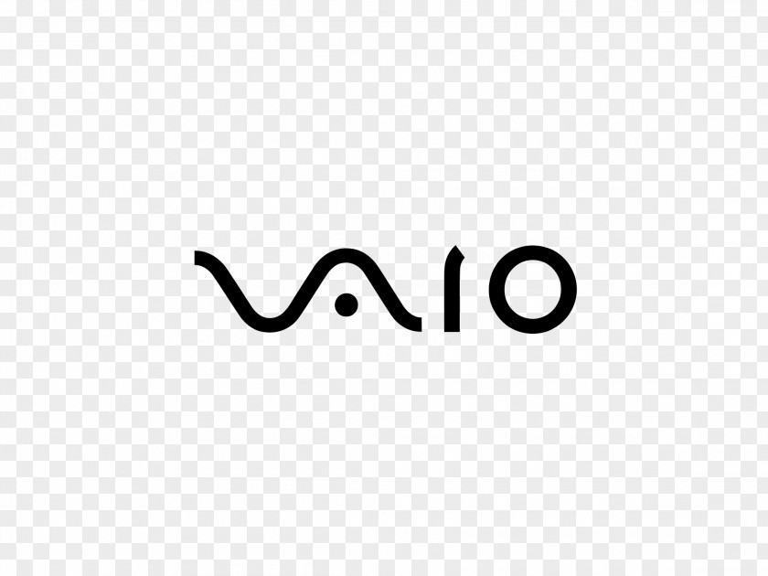 Vaio Logo Laptop Brand White PNG