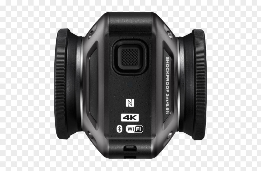 360 Camera Nikon KeyMission 4K Resolution Action Video Cameras PNG