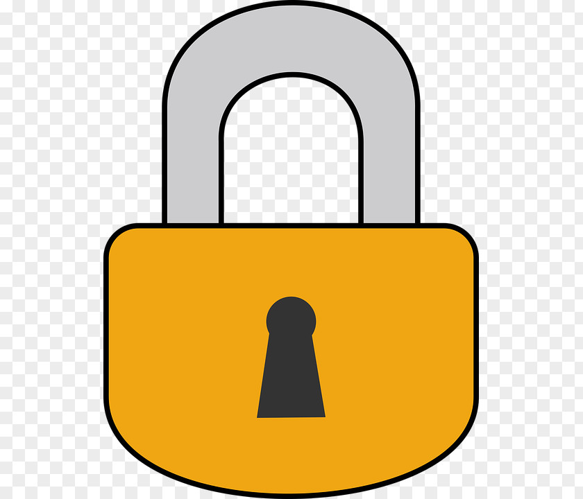 Decorative Padlock Pixabay Clip Art PNG