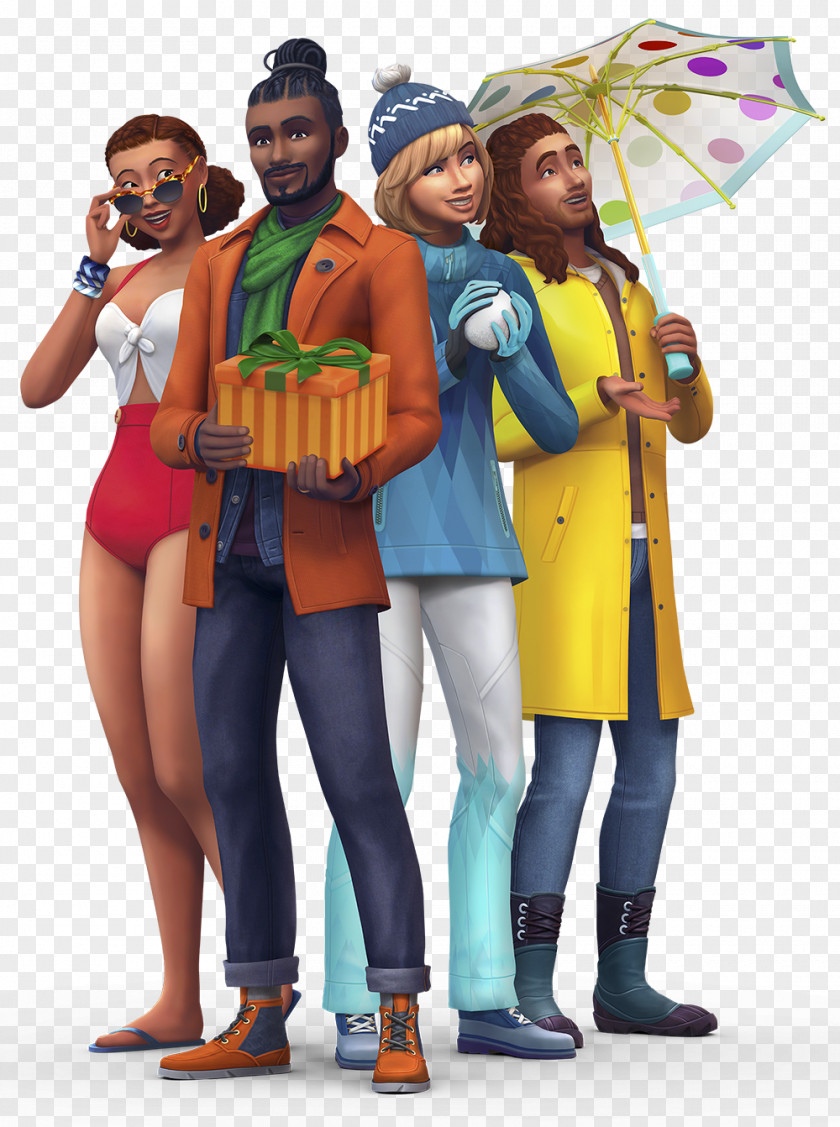 Electronic Arts The Sims 4: Seasons 3: Online 4 Stuff Packs Video Games PNG