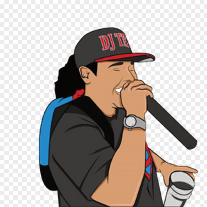 Microphone Illustration Cartoon Hat Profession PNG