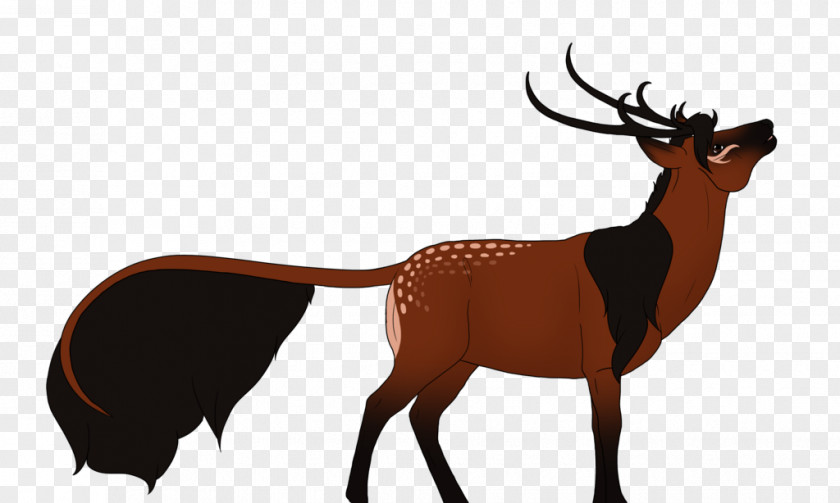 Reindeer Elk Antler Terrestrial Animal Clip Art PNG