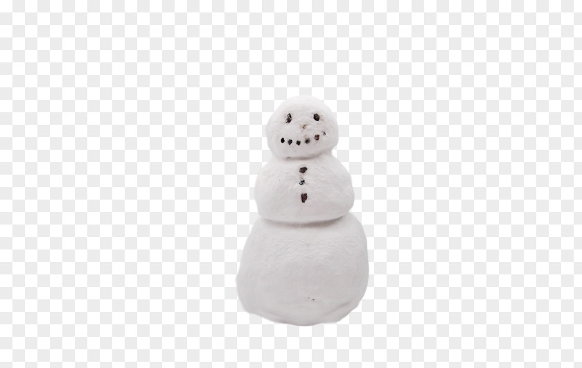 Simple Cute Winter Snowman PNG