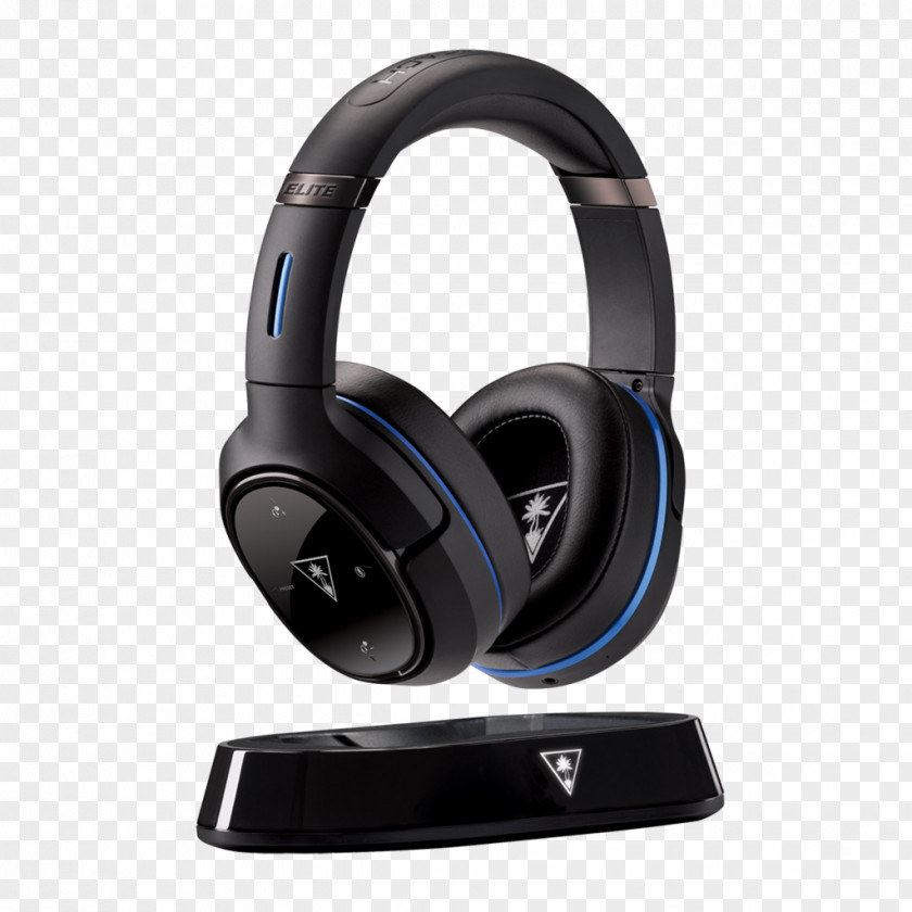 Turtle Beach Gaming Headset Blue Elite 800 Ear Force 800X Corporation Headphones PNG