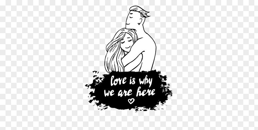Embrace The Men And Women Love Husband Hug Romance Couple PNG