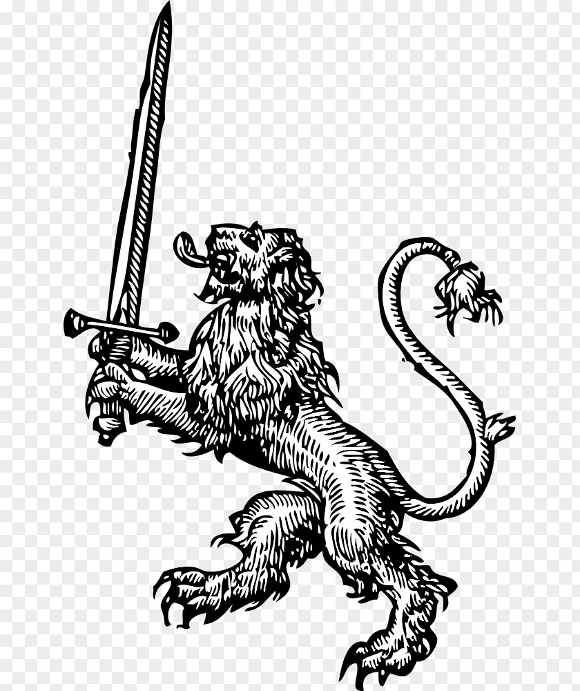 Free Panther Clipart Lion Sword Clip Art PNG