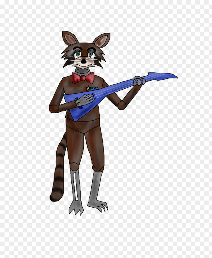 Raccoon Painting Tail Costume Character Animated Cartoon PNG