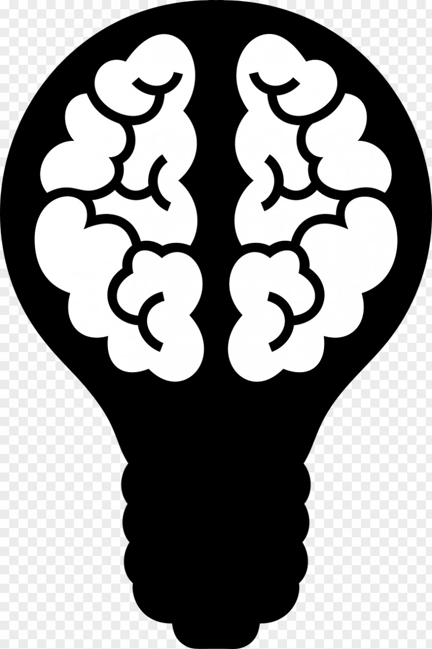 Brain Incandescent Light Bulb Cognitive Training Clip Art PNG