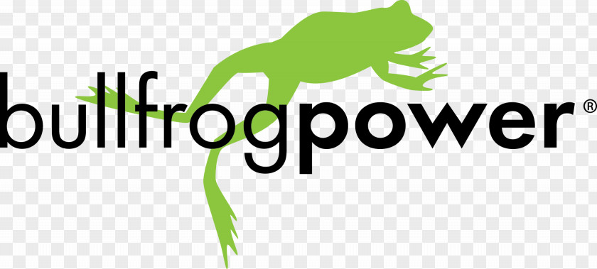 Bullfrog Power Logo Renewable Energy Clip Art PNG