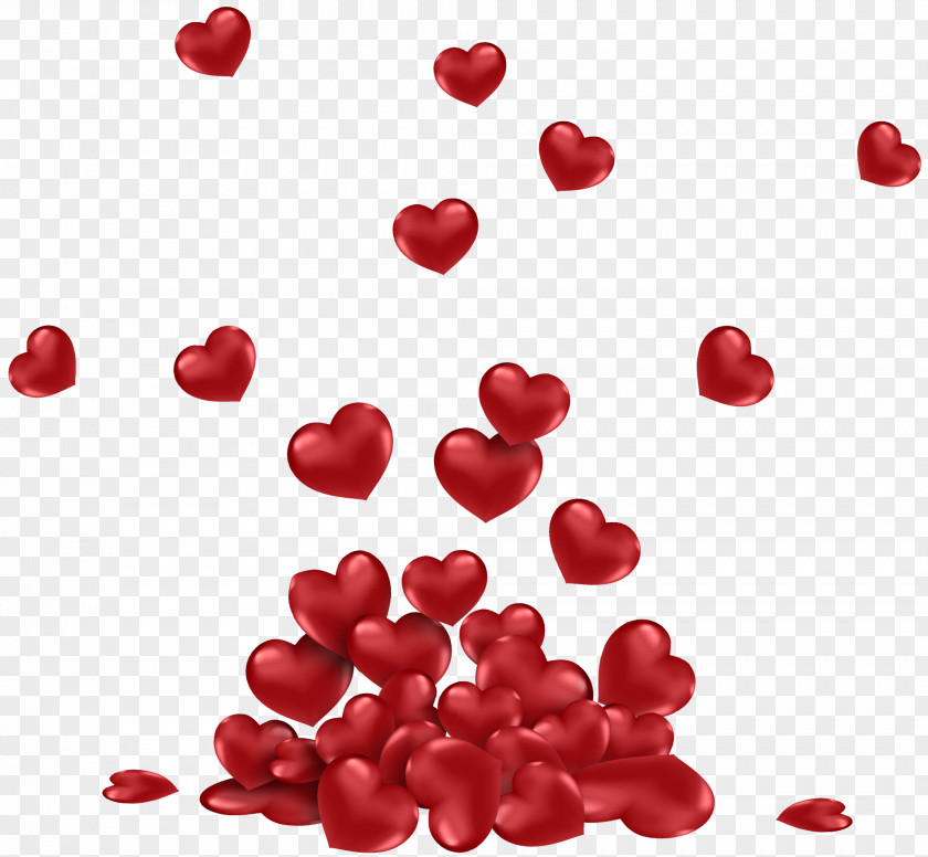 Bunch Of Hearts PNG Picture Heart Valentine's Day Clip Art PNG