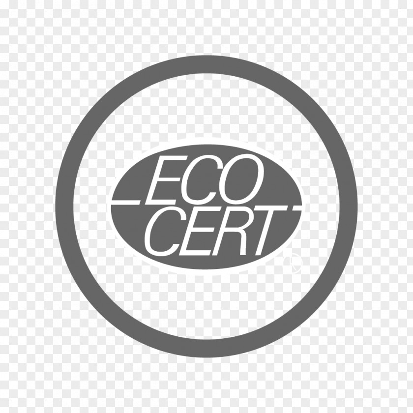 Gray Icon Organic Food ECOCERT Certification National Program PNG