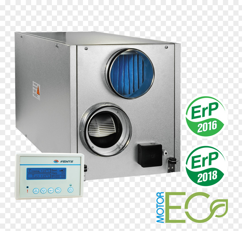 Heat Recovery Ventilation Recuperator Air Handler PNG