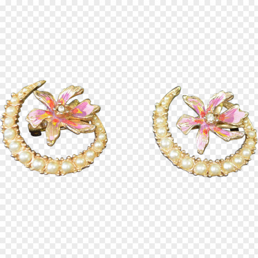 Jewellery Pearl Earring Body PNG