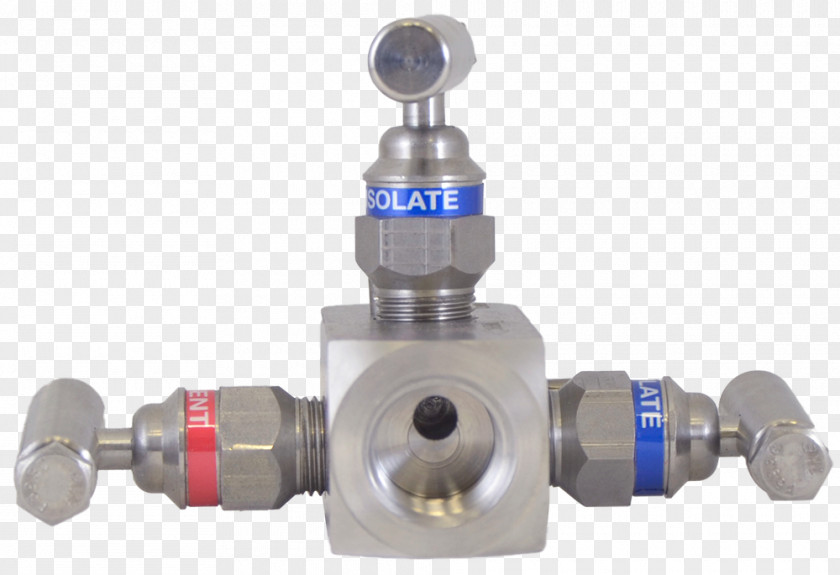 Block And Bleed Manifold Valve National Pipe Thread Stainless Steel Hard Seat PNG