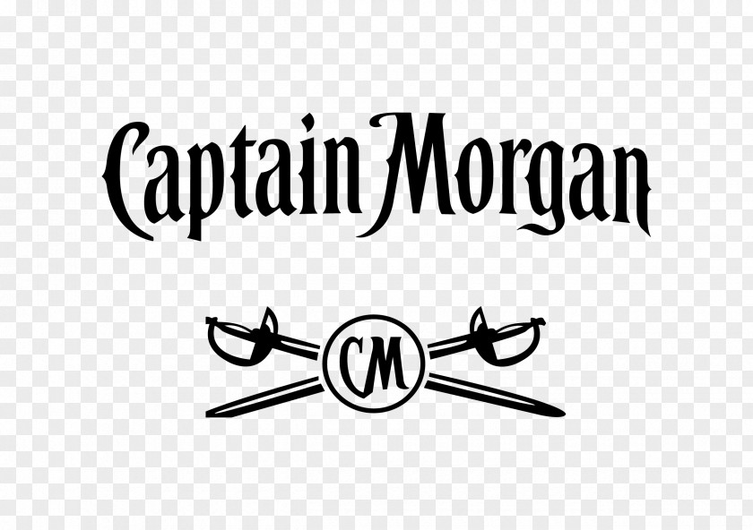 Design Logo Brand Captain Morgan Font PNG