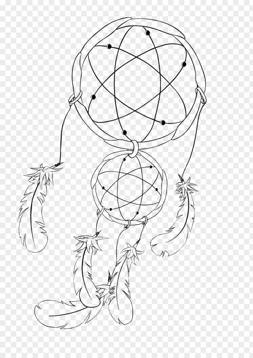 Dreamcather Drawing Line Art Dreamcatcher PNG