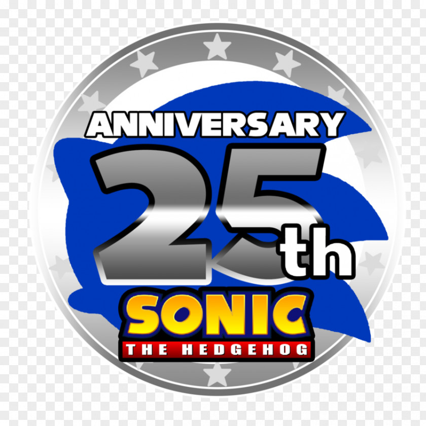 Sonic Logo SegaSonic The Hedgehog Drive-In Anniversary PNG