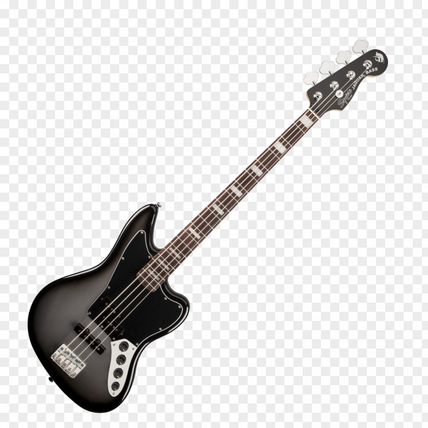 Bass Guitar Fender Jaguar Stratocaster Squier PNG