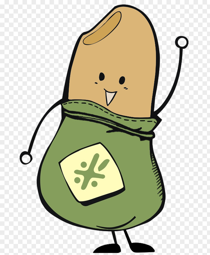 Cartoon Brown Rice Cute Baby Food PNG