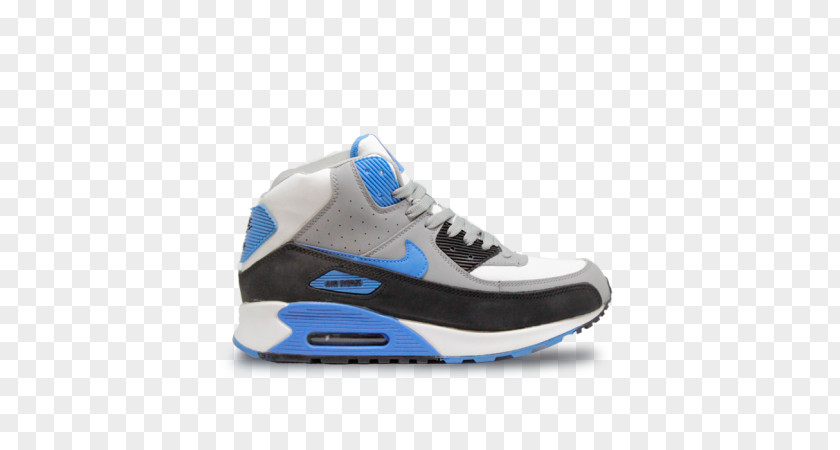 Gray Sky Air Force 1 Men's Nike Max 90 Sneakers Blue PNG