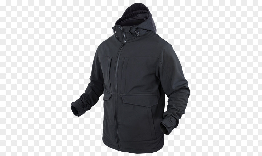 Jacket Shell Softshell Parka Hoodie PNG