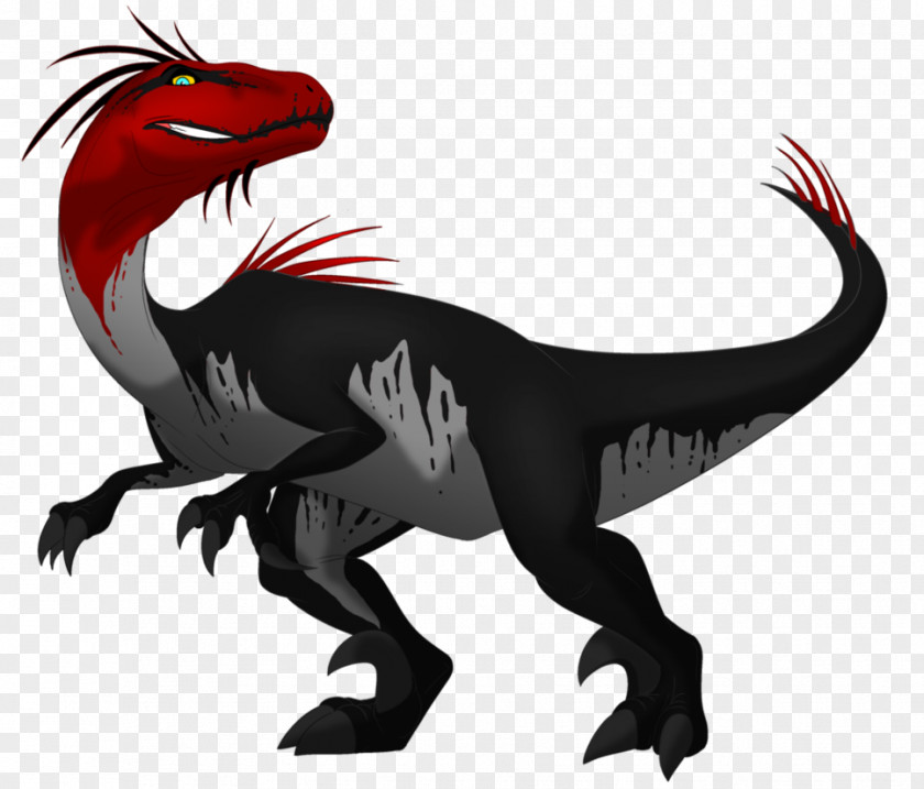 Spiritualistic Velociraptor Tyrannosaurus Extinction PNG