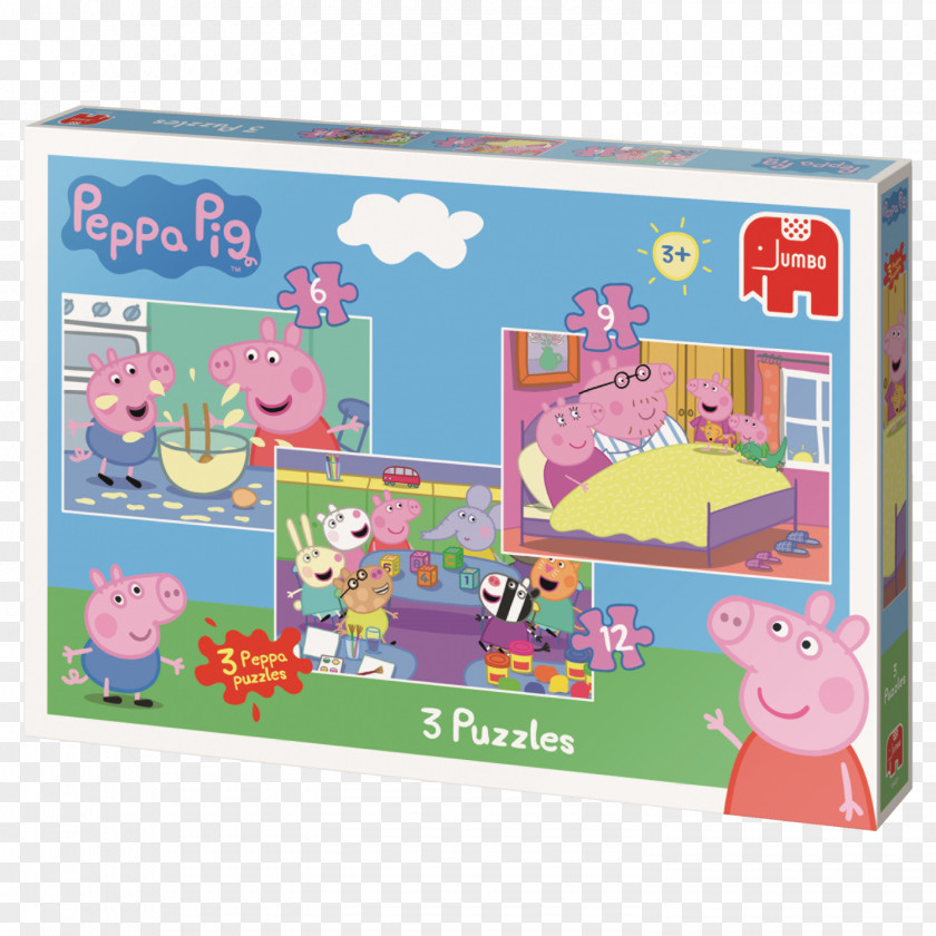 Toy Jigsaw Puzzles Daddy Pig George Mummy PNG