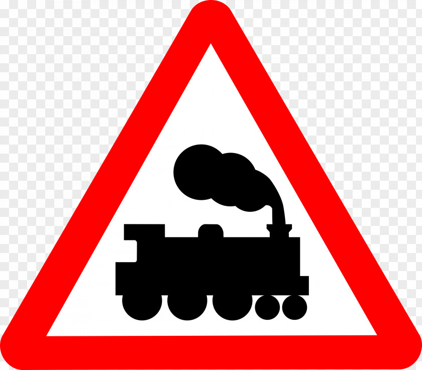 Traffic Signs Train Rail Transport Sign Clip Art PNG